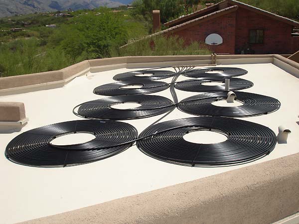 SolarTech 8 Coil Solar Pool Heating Installation